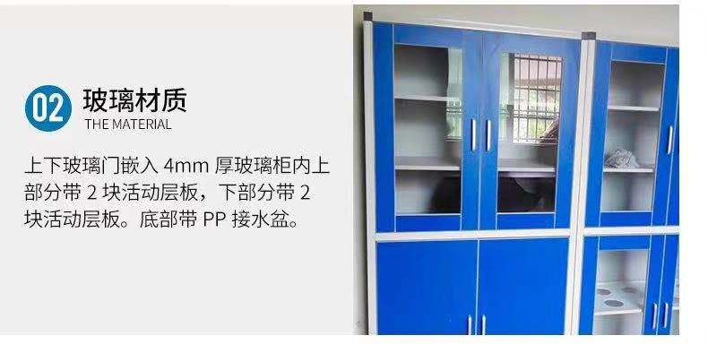 山東實(shí)驗室全鋼藥品柜，玻璃器皿柜試劑存儲柜