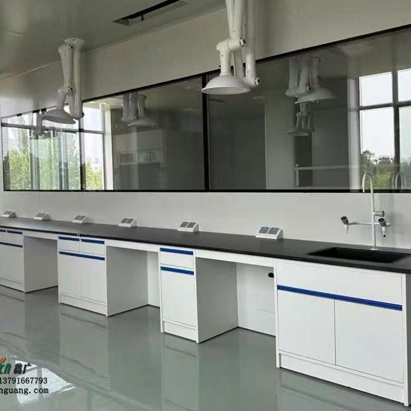 濰坊實驗室家具全鋼實驗臺化驗室操作臺定做